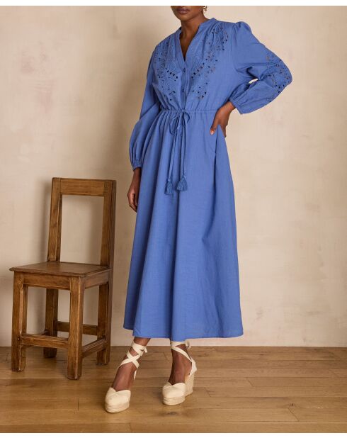 Hemelsblauwe Live R-jurk