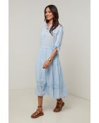 Robe Liora 100% Coton ciel