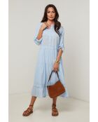 Robe Liora 100% Coton ciel