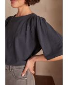 Angele Anthrazitfarbenes T-Shirt