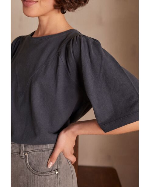 Angele Anthrazitfarbenes T-Shirt