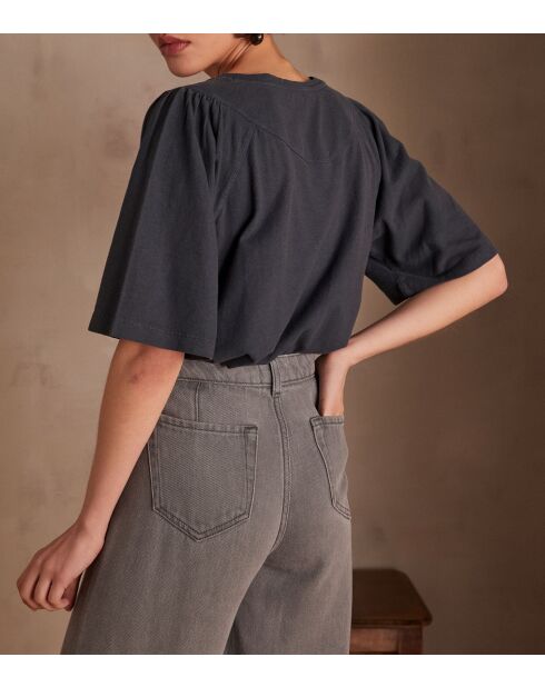 Angele Anthrazitfarbenes T-Shirt