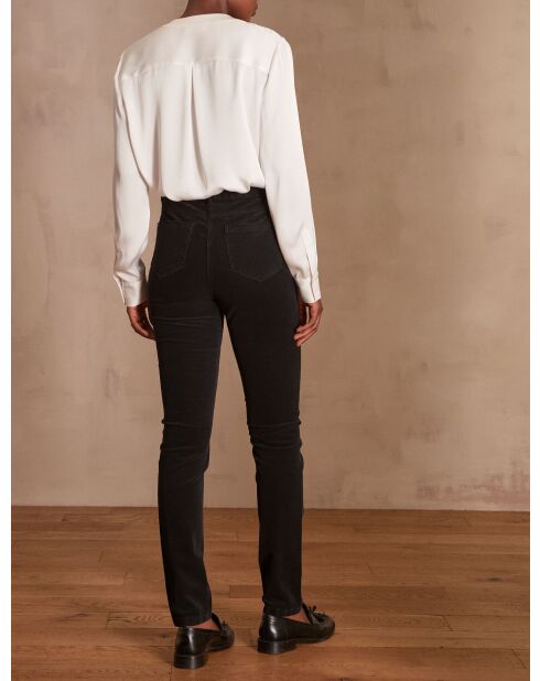 Vanni P schwarze Samthose