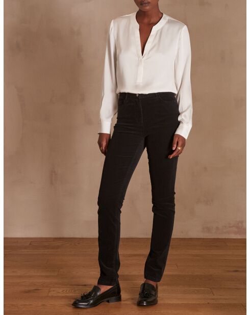 Vanni P schwarze Samthose