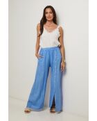 Pantalon Livia 100% Lin indigo