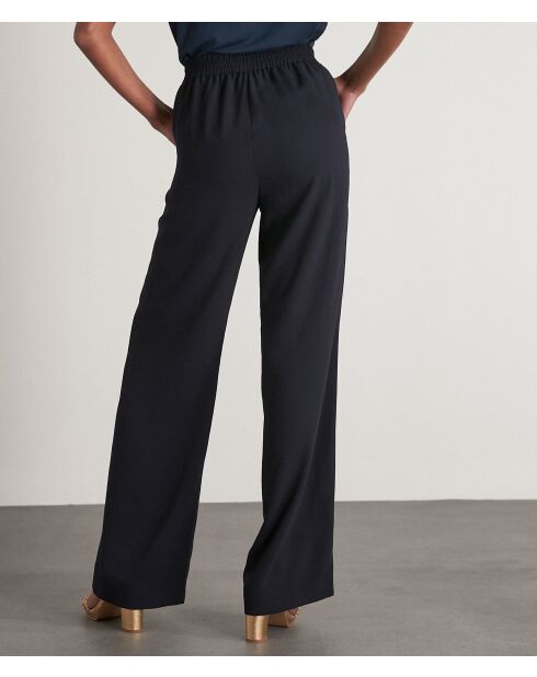 Leana Bis P Crêpe roze broek