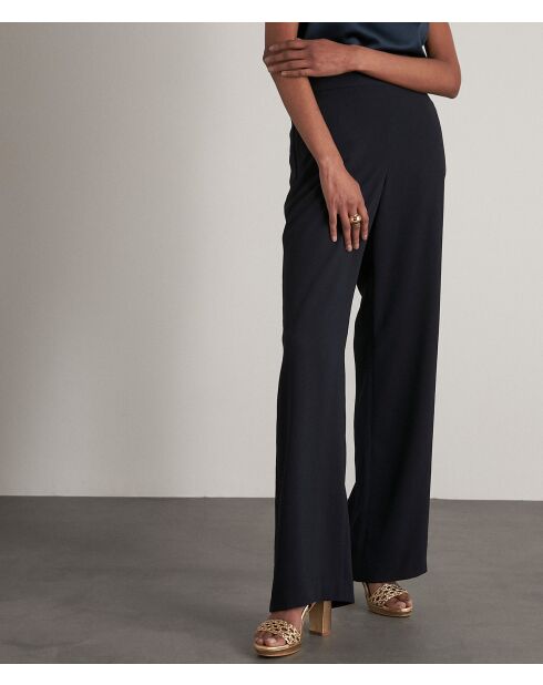 Leana Bis P Crêpe roze broek