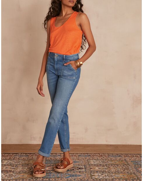 Leicht gewaschene Jeanshose Nalla