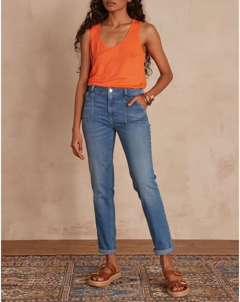 Leicht gewaschene Jeanshose Nalla