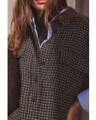 Lou R marineblauwe jurk