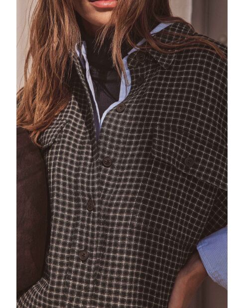 Lou R marineblauwe jurk