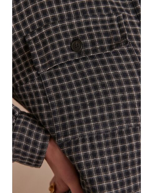 Lou R marineblauwe jurk