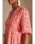 Albina R Imp geraniumjurk