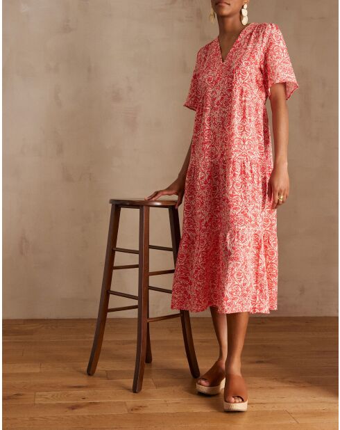 Albina R Imp geraniumjurk