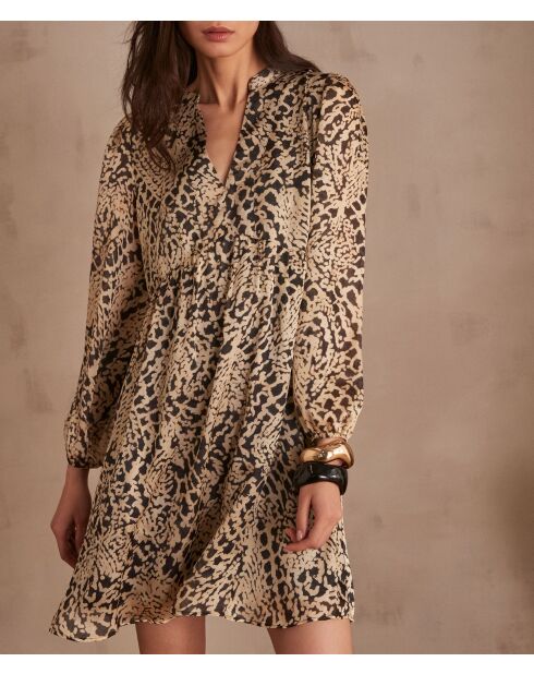 Lilana R Imp cremefarbenes Kleid