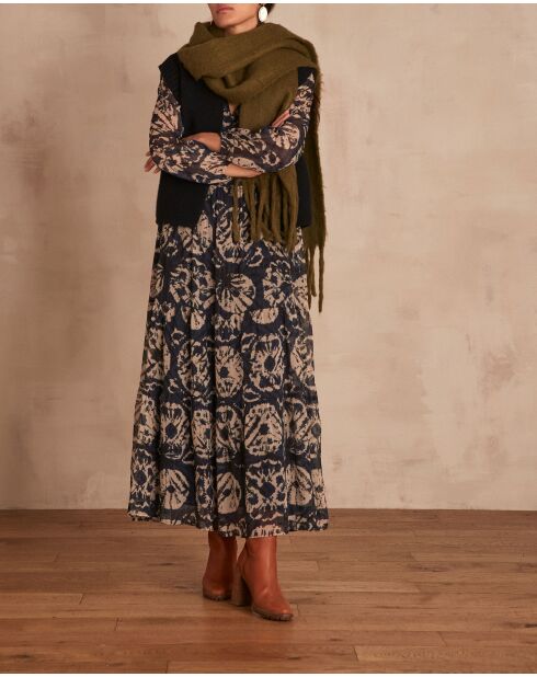 Marineblauwe jurk Celma R Imp