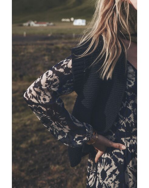 Marineblauwe jurk Celma R Imp