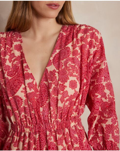 Abito Lorenza R Imp fucsia chiaro