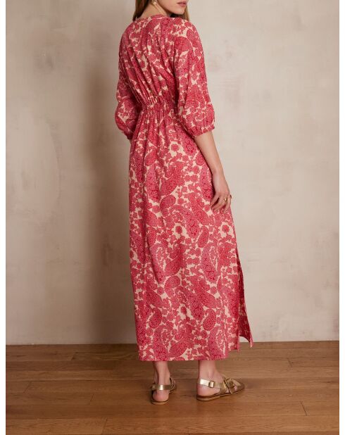 Abito Lorenza R Imp fucsia chiaro