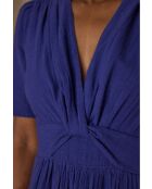 Love R koningsblauwe jurk