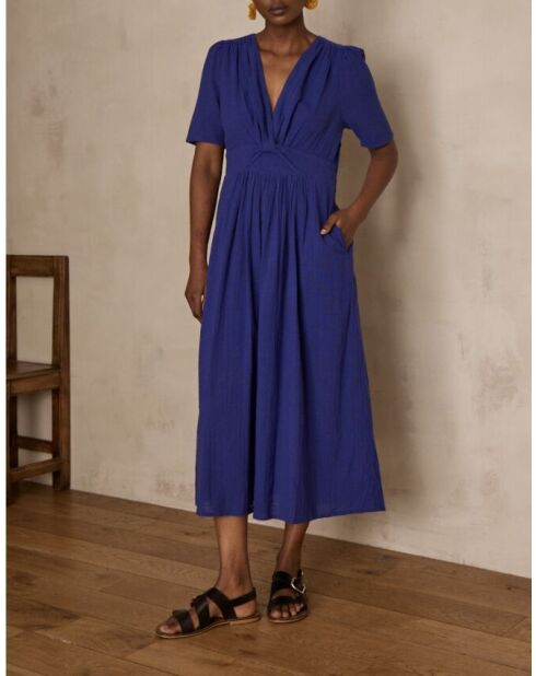 Love R koningsblauwe jurk