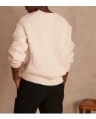 Maglione Leopold crema