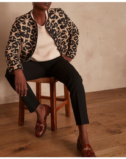 Maglione Leopold crema