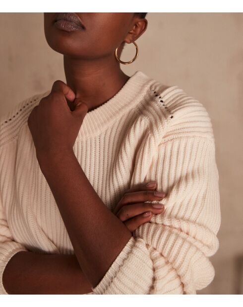 Maglione Leopold crema