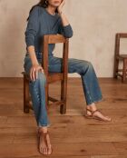 Maglione Ary Lurex petrolio