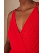 Lamore R rotes Kleid