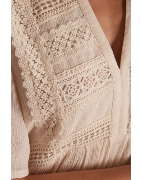 Muse R cremefarbenes Kleid