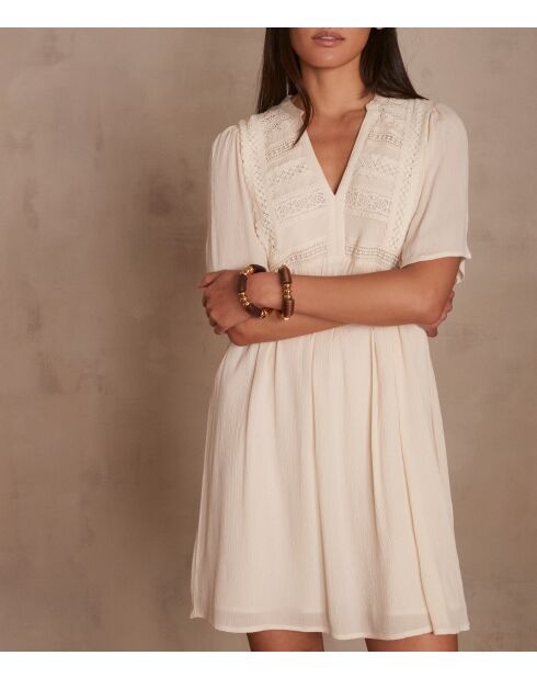 Muse R cremefarbenes Kleid