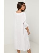 Robe Léana 100% Lin blanc