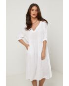 Robe Léana 100% Lin blanc