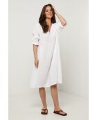 Robe Léana 100% Lin blanc