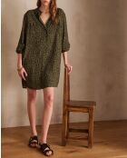 Marline R Imp khakifarbenes Kleid