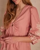 Alice R matroze geborduurde jurk