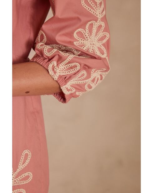 Alice R matroze geborduurde jurk