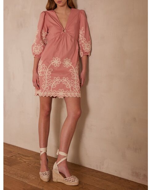 Alice R matroze geborduurde jurk