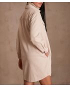 Cendra R Kleid aus natürlichem Samt