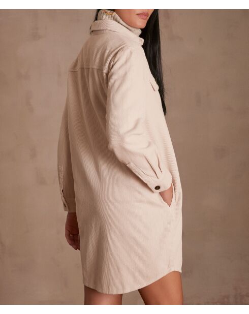 Cendra R Kleid aus natürlichem Samt