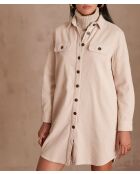 Cendra R Kleid aus natürlichem Samt