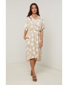 Robe Yara 100% Lin beige