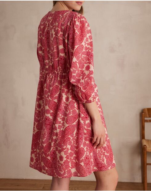 Liame R imp lichte fuchsia jurk