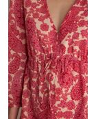 Liame R imp lichte fuchsia jurk