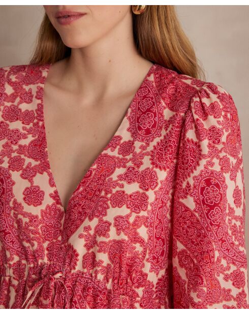 Liame R imp lichte fuchsia jurk