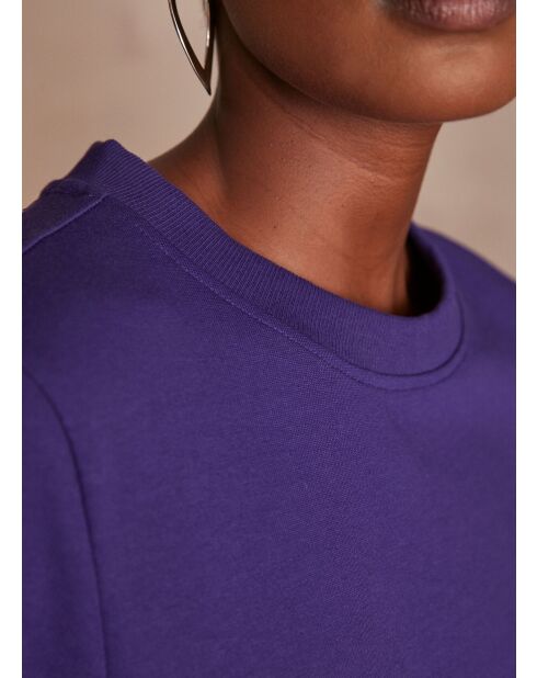 Robe Maille Axel R jersey violet