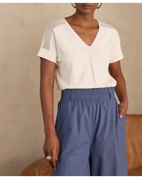 Crèmekleurige trui Scotty