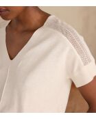 Crèmekleurige trui Scotty