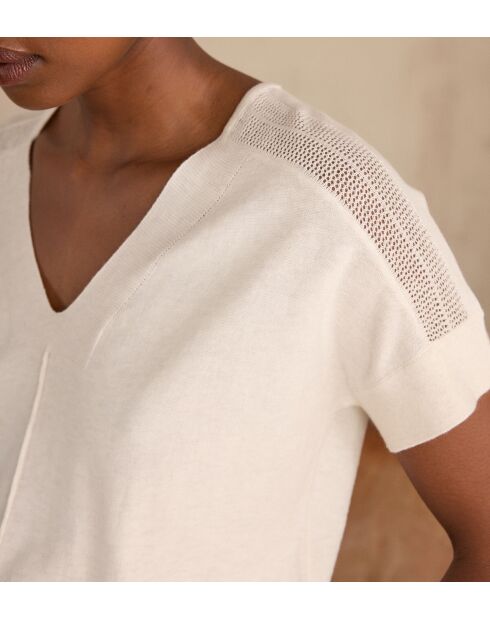 Crèmekleurige trui Scotty